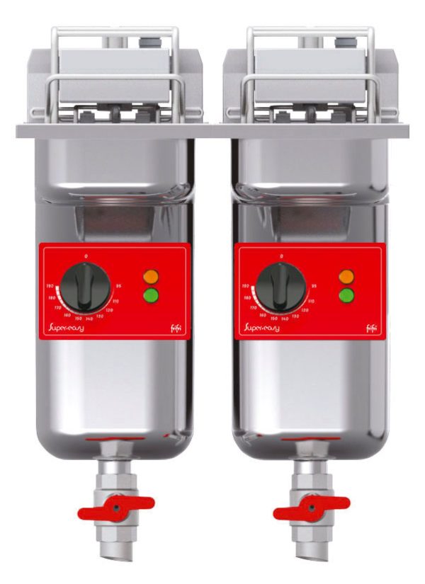 SUPER EASY 422 DROP-IN FRYER 2x7.5kW - 2x7.5kW 2x3NAC 400V - 2 BASKETS
