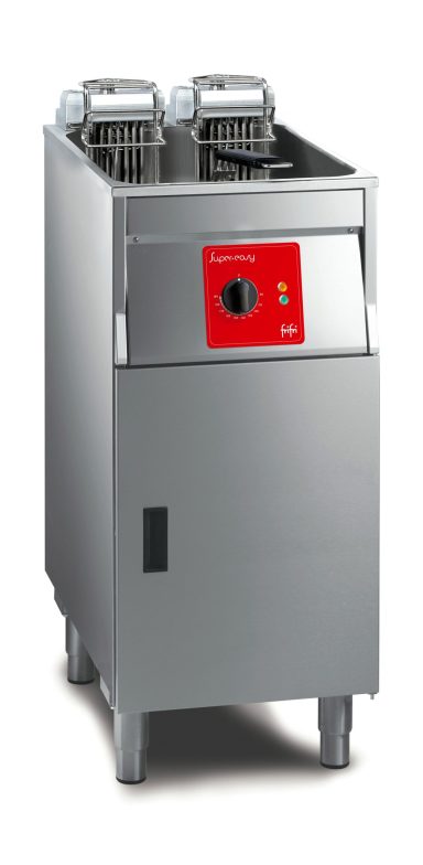Super Easy 411 Electric Free-standing Single Tank Fryer with Filtration – 1 Basket – W 400 mm – 22.0 Kw – Three Phase