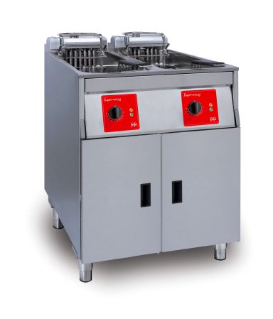 FriFri Super Easy 622 Electric Free-standing Twin Tank Fryer without Filtration – 2 Baskets – W 600 mm – 2 x 11.4 kW