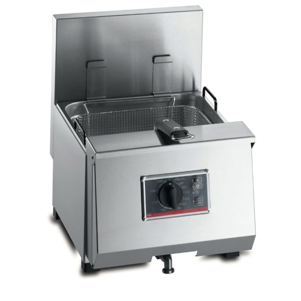 FriFri Profi+ 8 Electric Counter-top Single Tank Fryer - 2 Baskets - W 360 mm - 6.9 kW