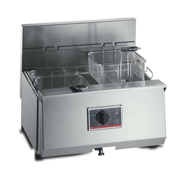 FriFri Profi+ 10 Electric Counter-top Single Tank Fryer - 2 Baskets - W 540 mm - 6.9 kW