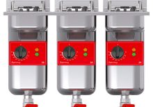 SUPER EASY 633 DROP-IN FRYER 3 x 7.5kW - WITH FILTRATION 3 x 7.5kW 3 x AC 230V - 3 BASKETS