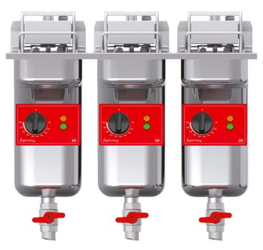 SUPER EASY 633 DROP-IN FRYER 3 x 7.5kW – 3 x 7.5kW 3 x AC 230V – 3 BASKETS
