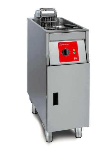 FriFri Super Easy 311 Electric Free-standing Single Tank Fryer without Filtration – 1 Basket – W 300 mm – 11.4 kW