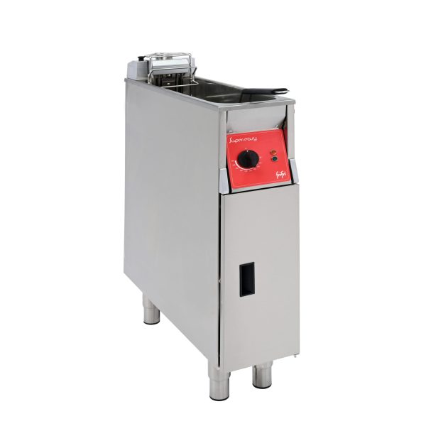 FriFri Super Easy 211 Electric Free-standing Single Tank Fryer with Filtration - 1 Basket - W 200 mm - 7.5 kW - Image 3