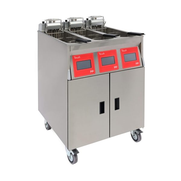 FriFri Touch 633 Electric Free-standing Triple Tank Fryer - 3 Baskets - W 600 mm - 3 x 9.0 kW - Image 4