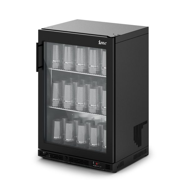 IMC Ventus VR60 Glass Froster [Front Load] - Full Front Glass Door - Black Painted Frame - H 900 mm - W 600 mm