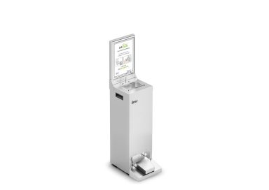 IMC IMClean Junior Reduced Height Mobile Hand Sanitising Station
