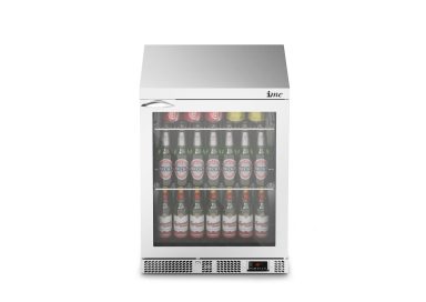 IMC Mistral M60 Bottle Cooler [Front Load] – Glass Door – Stainless Steel Frame – H 800 mm – W 600 mm – 0.225 kW