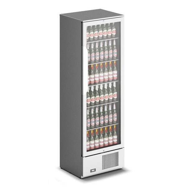 IMC Mistral TC60 Bottle Cooler [Front Load] - Glass Door - Stainless Steel Frame - H 1850 mm - W 600 mm - Image 4