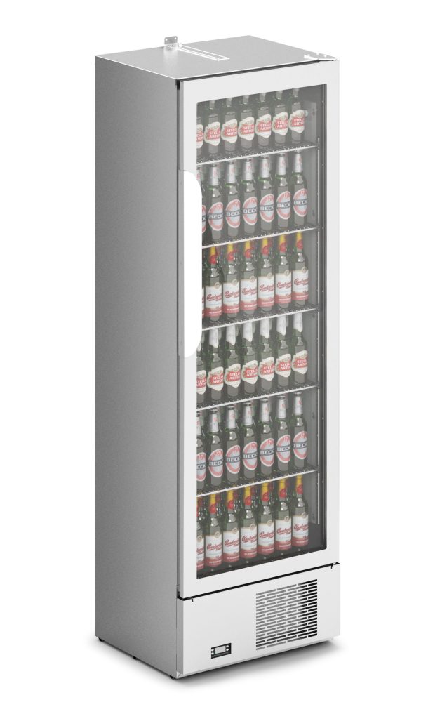 IMC Mistral TC60 Bottle Cooler [Front Load] - Glass Door - Stainless Steel Frame - H 1850 mm - W 600 mm - 0.759 kW - Image 4