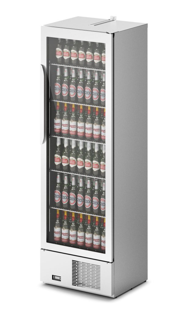IMC Mistral TC60 Bottle Cooler [Front Load] - Glass Door - Stainless Steel Frame - H 1850 mm - W 600 mm - 0.759 kW - Image 3