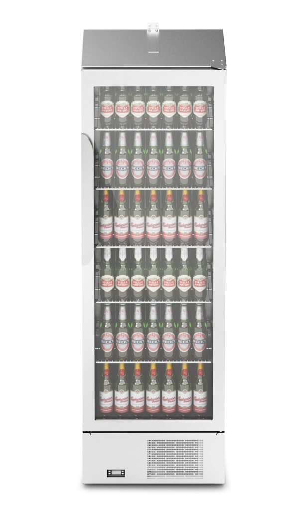 IMC Mistral TC60 Bottle Cooler [Front Load] - Glass Door - Stainless Steel Frame - H 1850 mm - W 600 mm - 0.759 kW