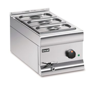 Lincat Silverlink 600 Electric Counter-top Bain Marie – Wet Heat – Gastronorms – Base + Dish Pack – W 300 mm – 1.0 kW