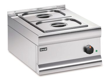 Lincat Silverlink 600 Electric Counter-top Bain Marie – Dry Heat – Gastronorms – Base + Dish Pack – W 450 mm – 0.75 kW