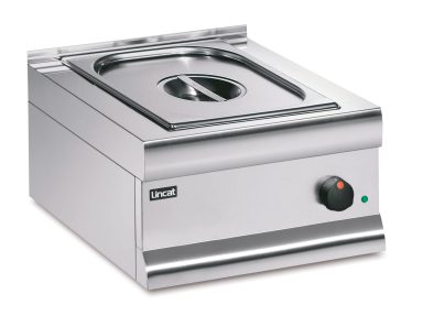 Lincat Silverlink 600 Electric Counter-top Bain Marie – Dry Heat – Gastronorms – Base + Dish Pack – W 450 mm – 0.75 kW