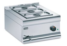 Lincat Silverlink 600 Electric Counter-top Bain Marie - Wet Heat - Gastronorms - Base + Dish Pack - W 450 mm - 1.0 kW