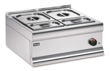 Lincat Silverlink 600 Electric Counter-top Bain Marie – Dry Heat – Gastronorms – Base + Dish Pack – W 600 mm – 0.75 kW