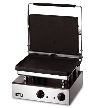 Lincat Lynx 400 Electric Counter-top Heavy Duty Contact Grill – Smooth Upper & Lower Plates – W 395 mm – 3.0 kW