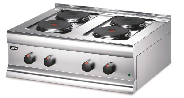 Lincat Silverlink 600 Electric Counter-top Boiling Top - 4 Plates - W 750 mm - 7.0 kW