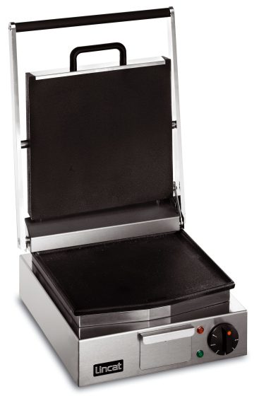 Lincat Lynx 400 Electric Counter-top Single Contact Grill – Smooth Upper & Lower Plates – W 310 mm – 2.25 kW