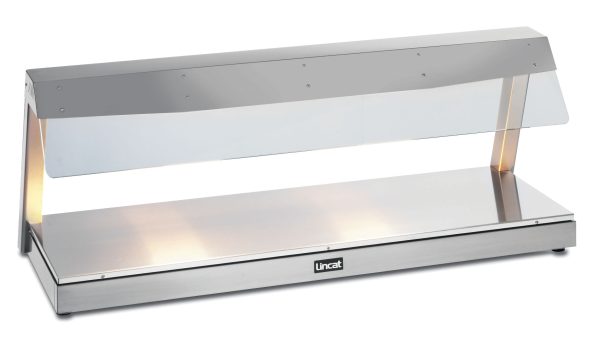 Lincat Seal Counter-top Heated Display with Gantry - 4 x 1/1 GN - W 1470 mm - 2.75 kW