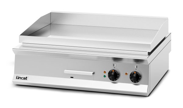 Lincat Opus 800 Electric Counter-top Griddle - Chrome Plate - W 900 mm - 12.0 kW - Image 2