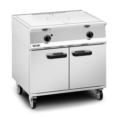 Lincat Opus 800 Natural Gas Free-standing Solid Top Oven Range – W 900 mm – 18.5 kW