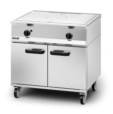 Lincat Opus 800 Propane Gas Free-standing Solid Top Oven Range – W 900 mm – 19.0 kW