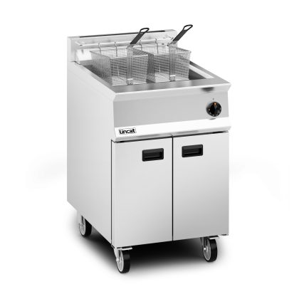 Lincat Opus 800 Propane Gas Free-standing Single Tank Fryer - 2 Baskets - W 600 mm - 30.0 kW