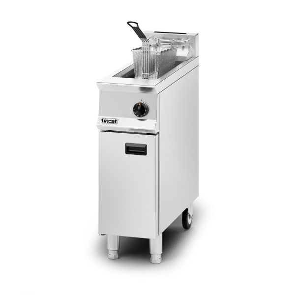Lincat Opus 800 Propane Gas Free-standing Single Tank Fryer - 1 Basket - W 300 mm - 16.0 kW - Image 2