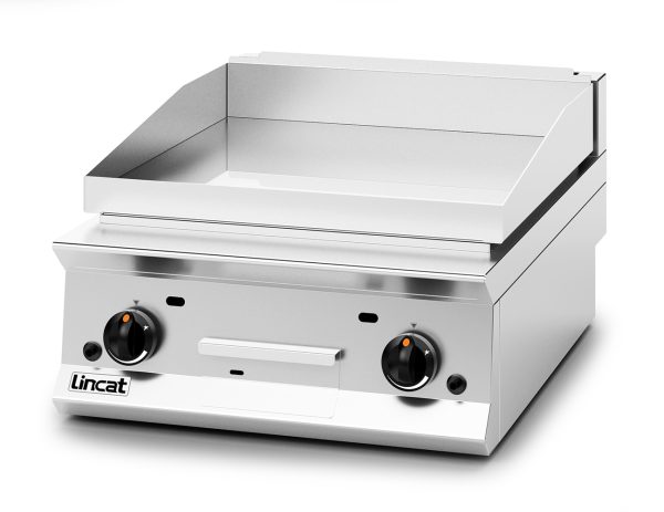 Lincat Opus 800 Propane Gas Counter-top Griddle - Chrome Plate - W 600 mm - 15.5 kW - Image 3