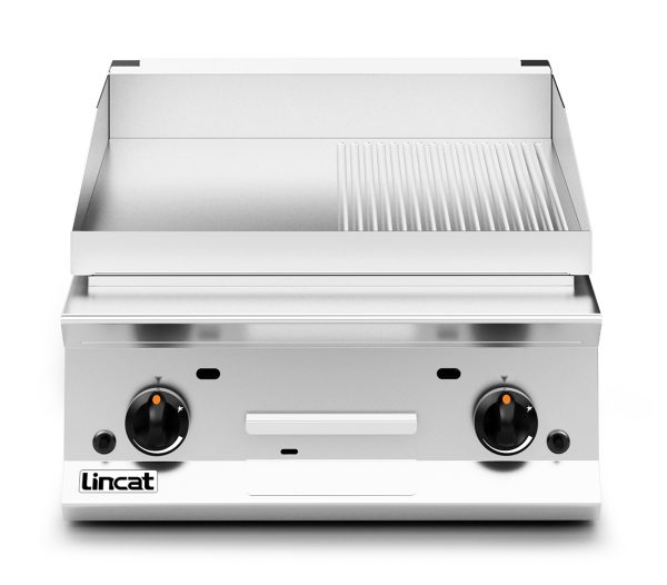 Lincat Opus 800 Propane Gas Counter-top Griddle - Ribbed Plate - W 600 mm - 15.5 kW - Image 3