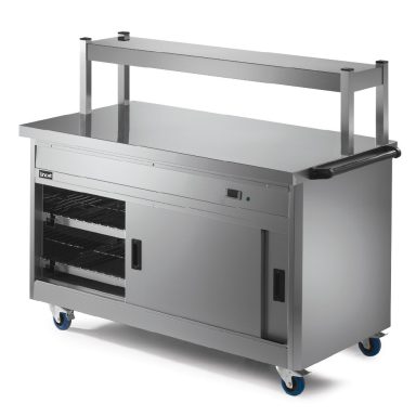 Lincat Panther 800 Series Free-standing Hot Cupboard – Plain Top – W 1530 mm – 2.5 kW