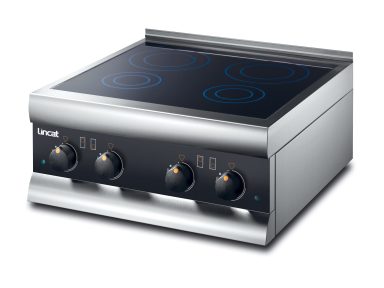 Lincat Silverlink 600 Electric Counter-top Induction Hob – 4 Zones – W 600 mm – 6.0 kW