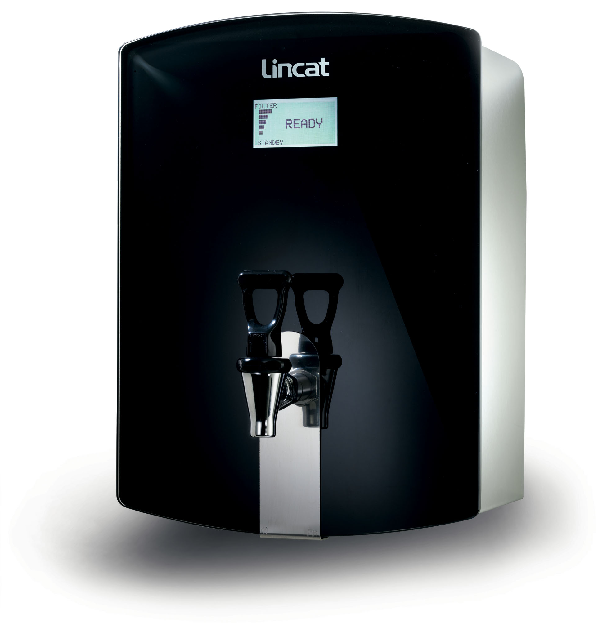 Lincat FilterFlow WMB Wall Mounted Automatic Fill Boiler - Black Glass - W 300 mm - 3.0 kW