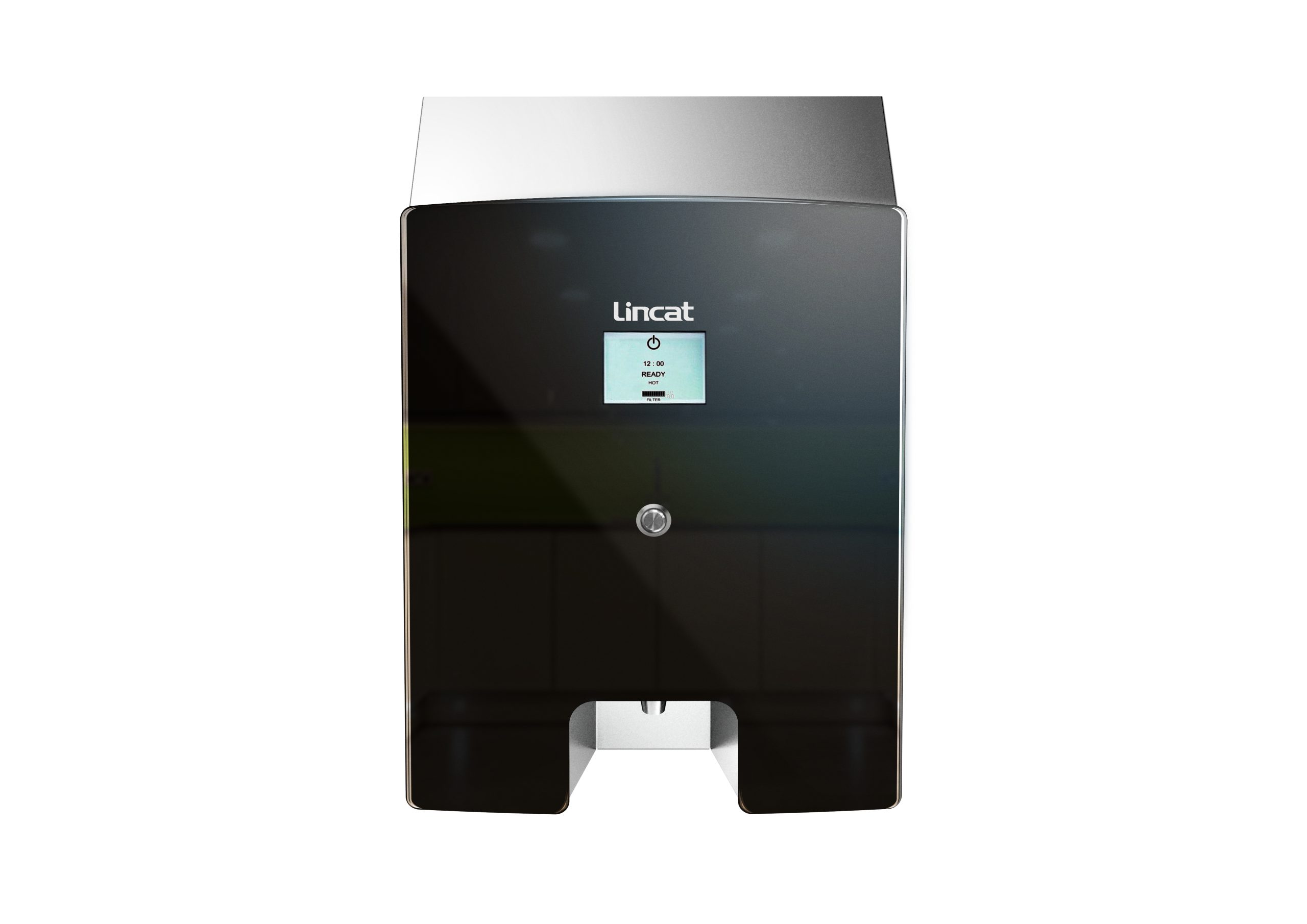 Lincat FilterFlow WMB Wall Mounted Automatic Fill Push Button Boiler - Black Glass - 5L Capacity - 3.0 kW - Image 4