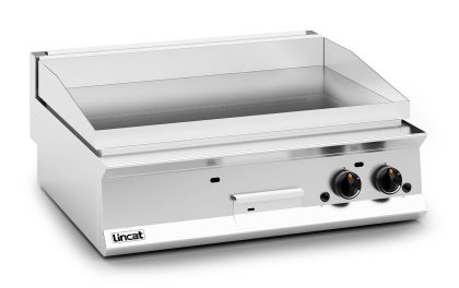 Lincat Opus 800 Propane Gas Counter-top Griddle - Chrome Plate - W 900 mm - 23.0 kW