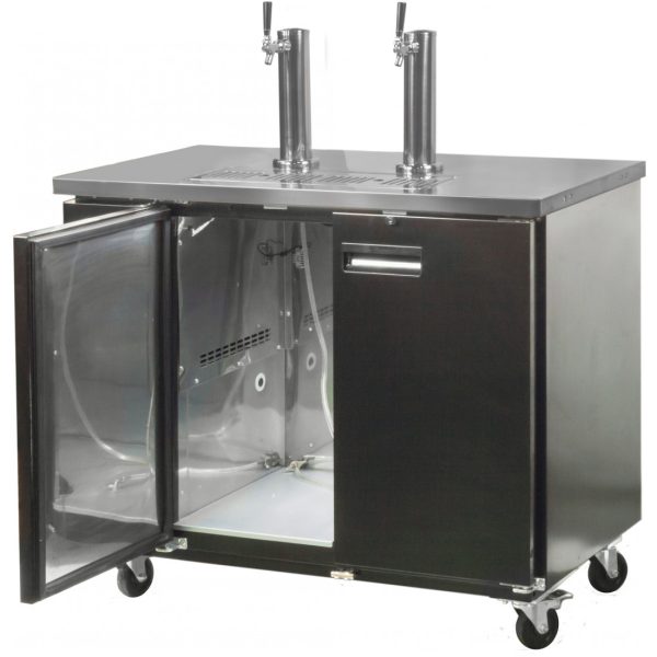 Prodic NTKC2 keg cooler left hand door open image