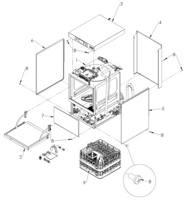 Machine Assembly – C400W (90001648-A)