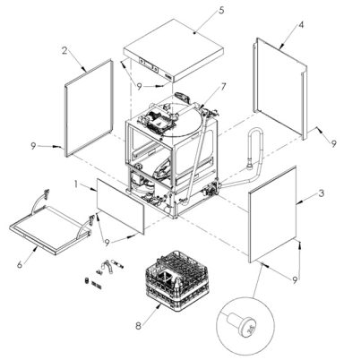 Machine Assembly – C500WS (90001618-A)