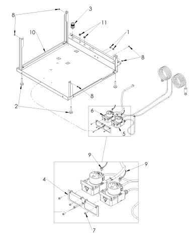 Base Assembly – C500 (90001611-B)