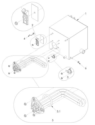 Boiler Assembly – C500 (30018802-B)
