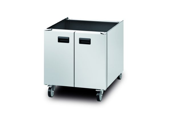 Lincat OA8972/C - Opus 800 Free-standing Pedestal with Doors and Castors – for units W 600 mm - Image 2
