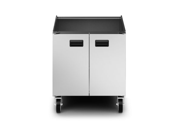 Lincat OA8972/C - Opus 800 Free-standing Pedestal with Doors and Castors – for units W 600 mm - Image 3